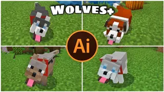 Wolf Enhanced AI Addon (26.x, 1.21) – MCPE/Bedrock Mod