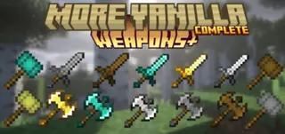 More Vanilla Weapons Addon (26.x, 1.21) – MCPE/Bedrock Mod