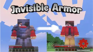 Invisible Armor Pack Texture Pack (1.21, 1.20) – MCPE/Bedrock