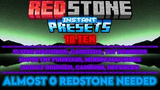 Redstone Presets Addon (26.x, 1.21) – MCPE/Bedrock Mod