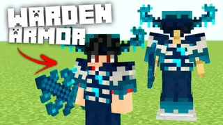 True Warden Armor Addon (1.21, 1.20) – MCPE/Bedrock Mod