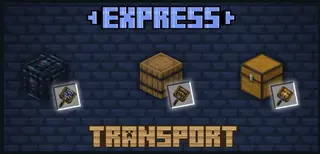 Express Transport Addon (26.x, 1.21) – MCPE/Bedrock Mod