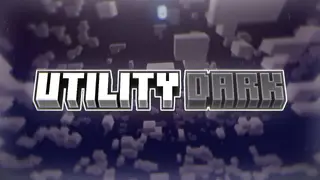 Utility Dark Texture Pack (1.21, 1.20) – MCPE/Bedrock
