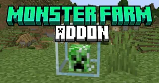 Monster Farm Addon (26.x, 1.21) – MCPE/Bedrock Mod
