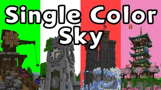 Single Color Sky Texture Pack (1.21, 1.20) – MCPE/Bedrock