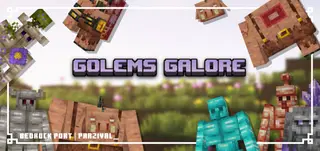 Golems Galore Texture Pack (26.x, 1.21) – MCPE/Bedrock