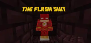 The Flash Suit Addon (26.x, 1.21) – MCPE/Bedrock Mod