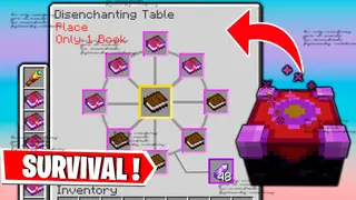 Disenchanter Table Addon (1.21, 1.20) – MCPE/Bedrock Mod