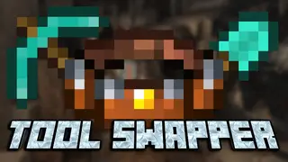 Red Tool Swapper Addon (26.x, 1.21) – MCPE/Bedrock Mod