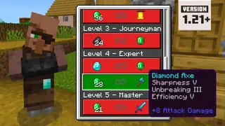 Endless Trading Addon (26.x, 1.21) – MCPE/Bedrock Mod