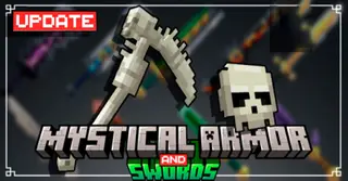 Mystical Armor and Swords Addon (1.21, 1.20) – MCPE/Bedrock Mod