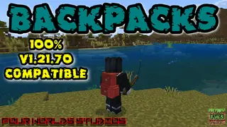 Backpacks FWS Addon (26.x, 1.21) – MCPE/Bedrock Mod