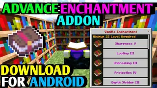 Advance Enchantment Table Addon (1.21, 1.20) – MCPE/Bedrock Mod