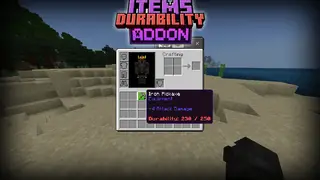 Items Durability Addon (1.21, 1.20) – MCPE/Bedrock Mod