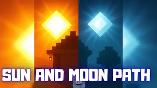 Sun and Moon Path Texture Pack (1.21, 1.20) – MCPE/Bedrock