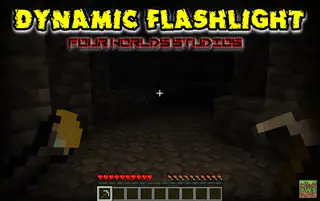 Dynamic Flashlight Addon (26.x, 1.21) – MCPE/Bedrock Mod