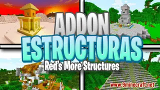 Red's More Structures Addon (1.21, 1.20) – MCPE/Bedrock Mod