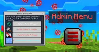 Admin Menu Addon (1.21, 1.20) – MCPE/Bedrock Mod