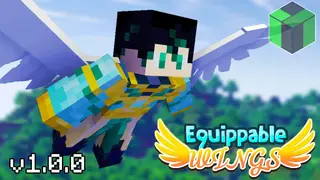 Equippable Wings Addon (1.21, 1.20) – MCPE/Bedrock Mod