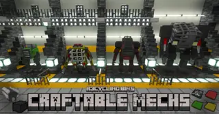 Armor Mechs Weapons Tools & Equipment Addon (26.x, 1.21) – MCPE/Bedrock Mod