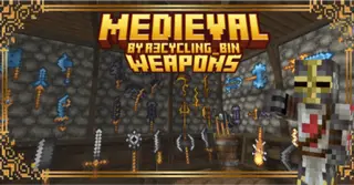 Weapons Medieval/Fantasy Addon (26.x, 1.21) – MCPE/Bedrock Mod