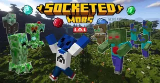 Socketed Mobs Addon (1.21, 1.20) – MCPE/Bedrock Mod