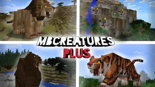 MBCreatures Plus Addon (1.21, 1.20) – MCPE/Bedrock Animals Mod