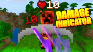 Damage Indicator Addon (26.x, 1.21) – MCPE/Bedrock Health Indicator Mod