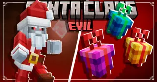 Evil Santa Claus Addon (26.x, 1.21) – MCPE/Bedrock Christmas Mod