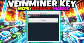 Veinminer Key Addon (1.21, 1.20) – MCPE/Bedrock Mod