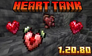 Heart Tank Addon (26.x, 1.21) – MCPE/Bedrock Mod