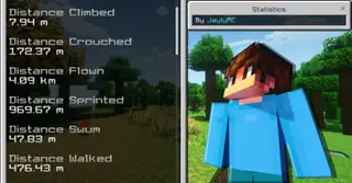 Minecraft Statistics Addon (26.x, 1.21) – MCPE/Bedrock Mod