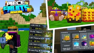 Fruit Piece Addon (26.x, 1.21) – MCPE/Bedrock Bloxfruit Mod