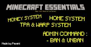 Minecraft Essentials Addon (26.x, 1.21) – MCPE/Bedrock Mod