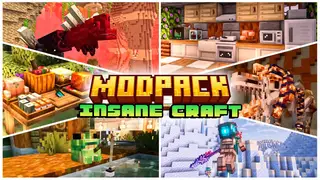 InsaneCraft Modpack (1.21) – MCPE/Bedrock Addon
