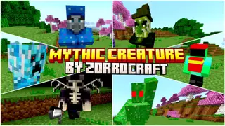 Mythic Creature Addon (26.x, 1.21) – MCPE/Bedrock Mod