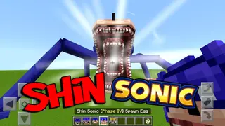 Shin Sonic Addon (26.x, 1.21) – MCPE/Bedrock Mod