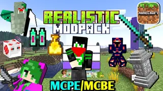 Realistic Modpack Addon (26.x, 1.21) – MCPE/Bedrock Mod