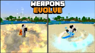 Evolving Weapons Addon (26.x, 1.21) – MCPE/Bedrock Mod
