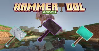Phumin' Hammer Tool Addon (1.21, 1.20) – MCPE/Bedrock Mod