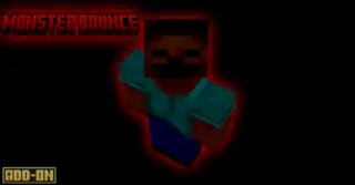 Monster Bounce Addon (1.21, 1.20) – MCPE/Bedrock Mod