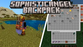 Sophisticangel Backpack Addon (26.x, 1.21) – MCPE/Bedrock Mod