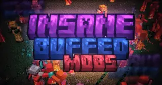 Insane Buffed Mobs Addon (1.21, 1.20) – MCPE/Bedrock Mod