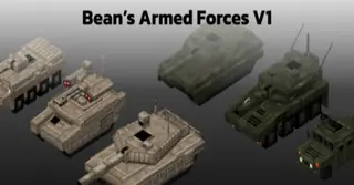 Bean's Armed Forces Addon (1.21, 1.20) – MCPE/Bedrock MilitaryMod
