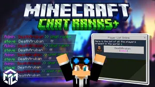 Chat Ranks+ Addon (1.21, 1.20) – MCPE/Bedrock Script