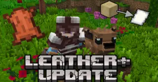 Leather+ Update Addon (26.x, 1.21) – MCPE/Bedrock Mod