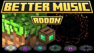 Better Music Addon (26.x, 1.21) – MCPE/Bedrock Mod
