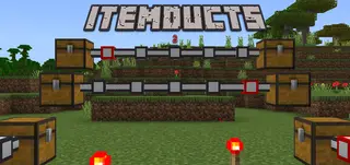Itemducts Addon (1.21, 1.20) – MCPE/Bedrock Mod