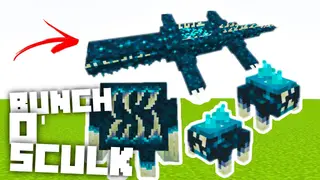 Bunch o' Sculk Addon (1.21, 1.20) – MCPE/Bedrock Mod