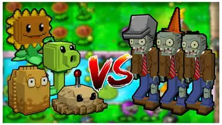 SERPVZ Plants vs Zombies Addon (1.21, 1.20) – MCPE/Bedrock Mod